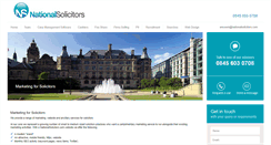 Desktop Screenshot of nationalsolicitors.com