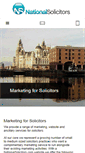Mobile Screenshot of nationalsolicitors.com